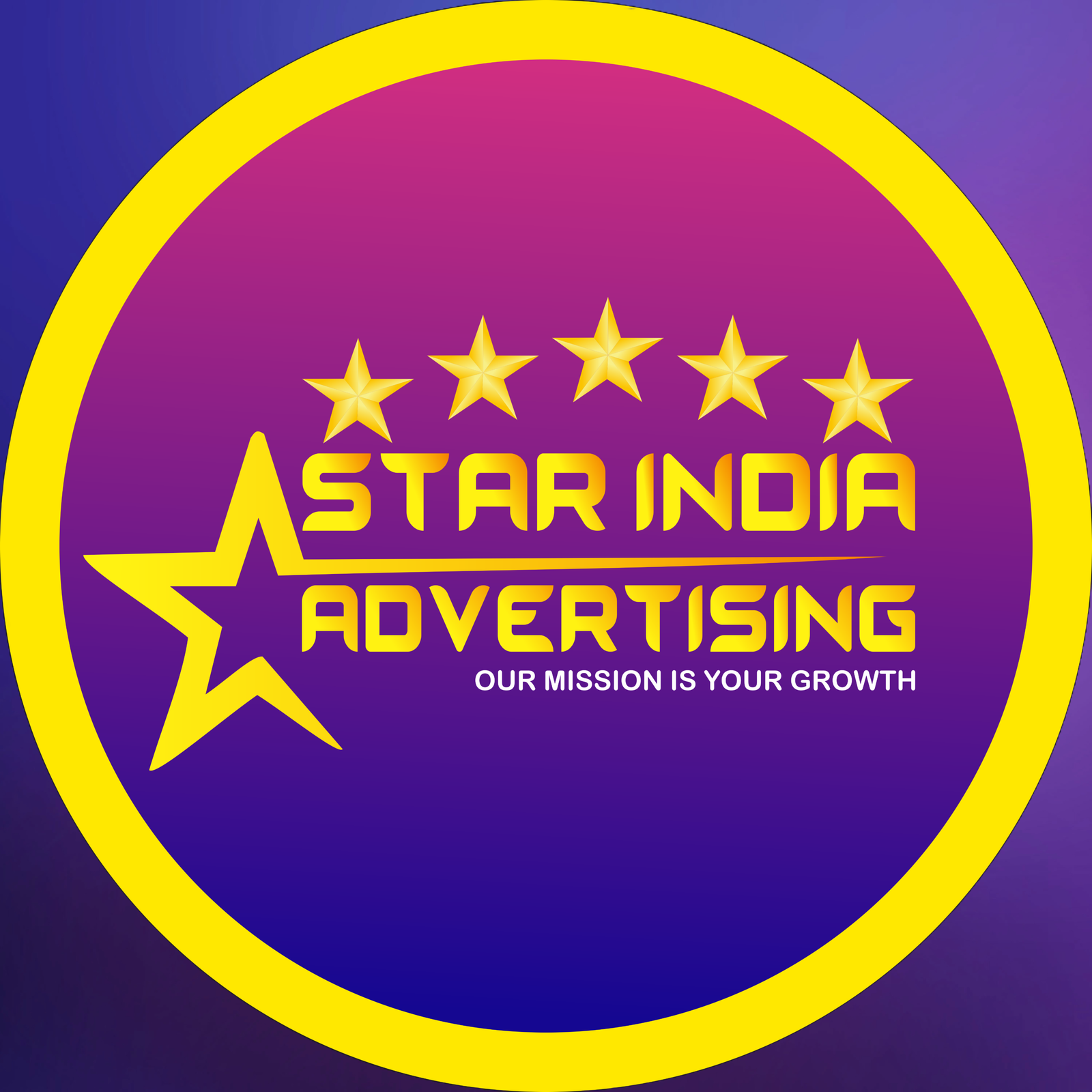 STAR INDIA ADVERTISING (manufacture of digital wall painting logo